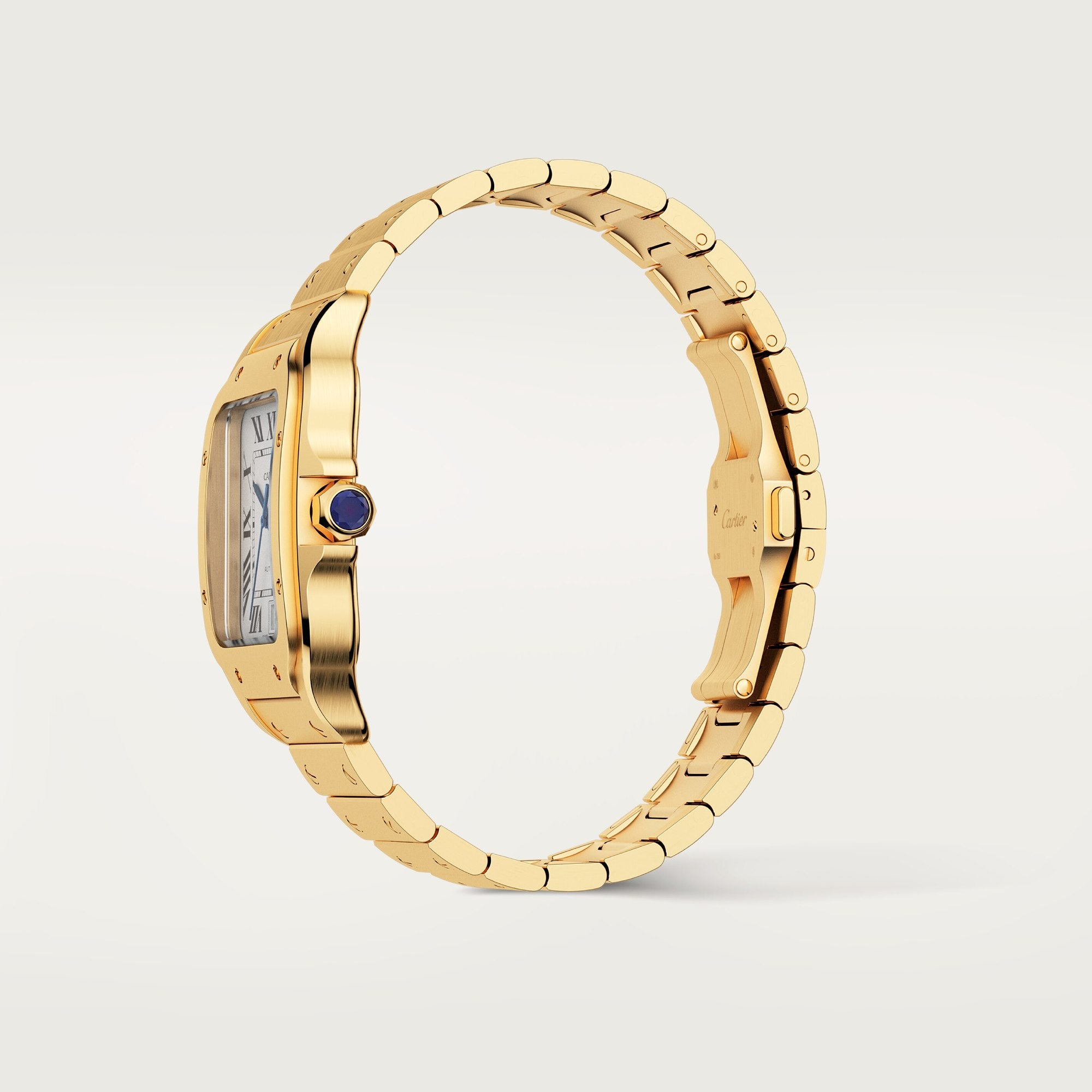 RELOJ SANTOS DE CARTIER DORADO - CIERRE DE LA TIENDA - ENVÍO GRATIS