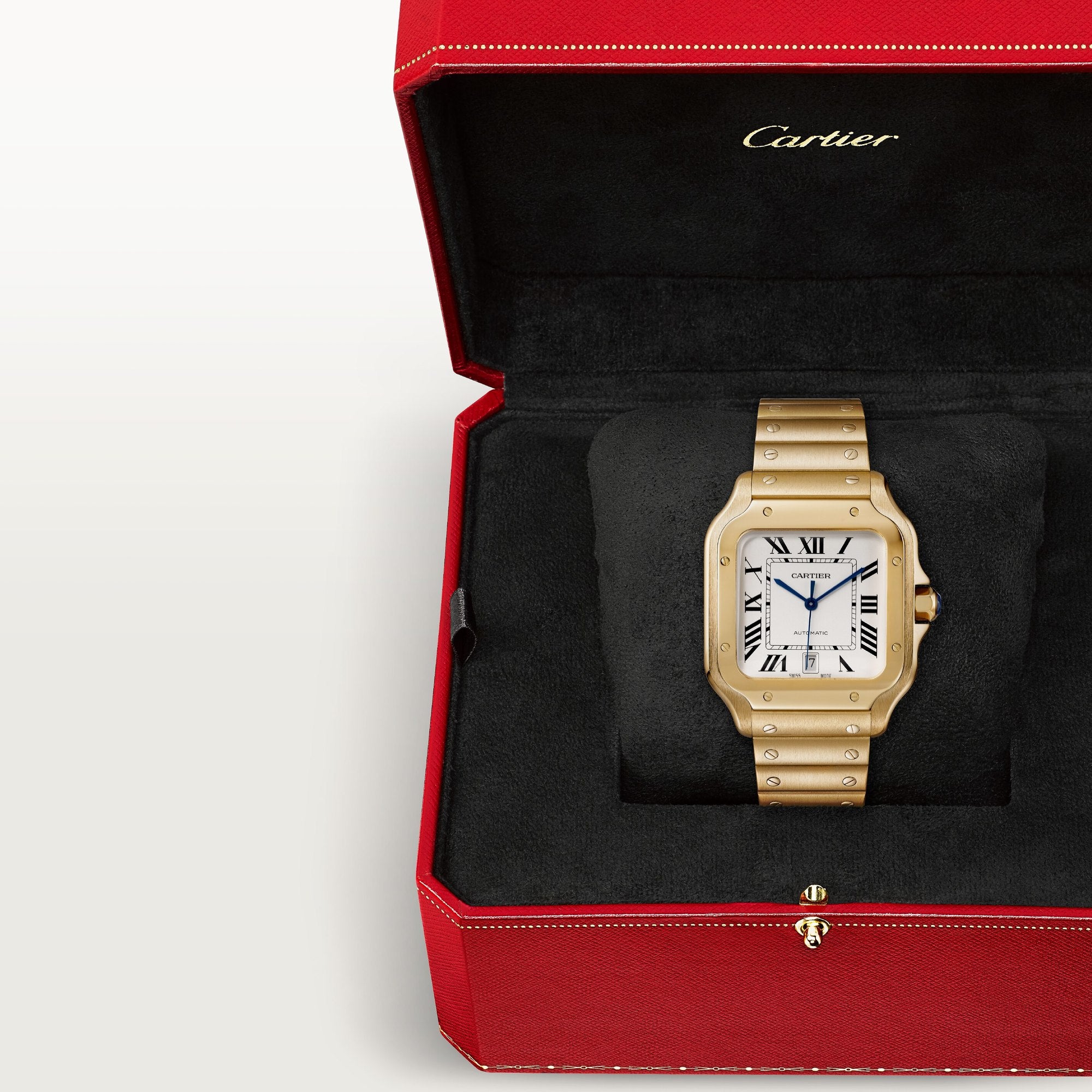 RELOJ SANTOS DE CARTIER DORADO - CIERRE DE LA TIENDA - ENVÍO GRATIS